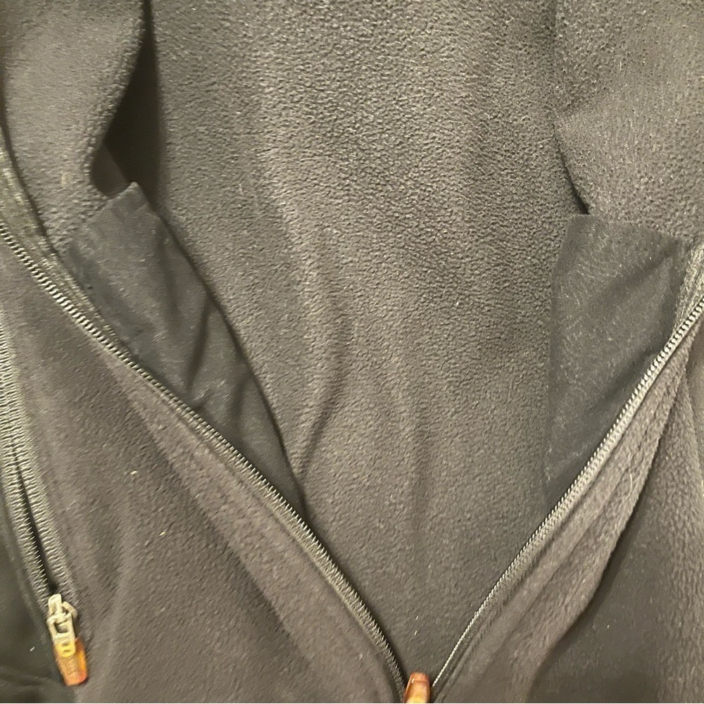 REI Polartec Black Fleece Zip Up Jacket Women's Size Small - Picture 8 of 12